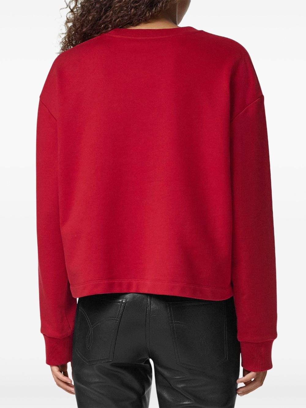 logo-embellished sweatshirt - 5