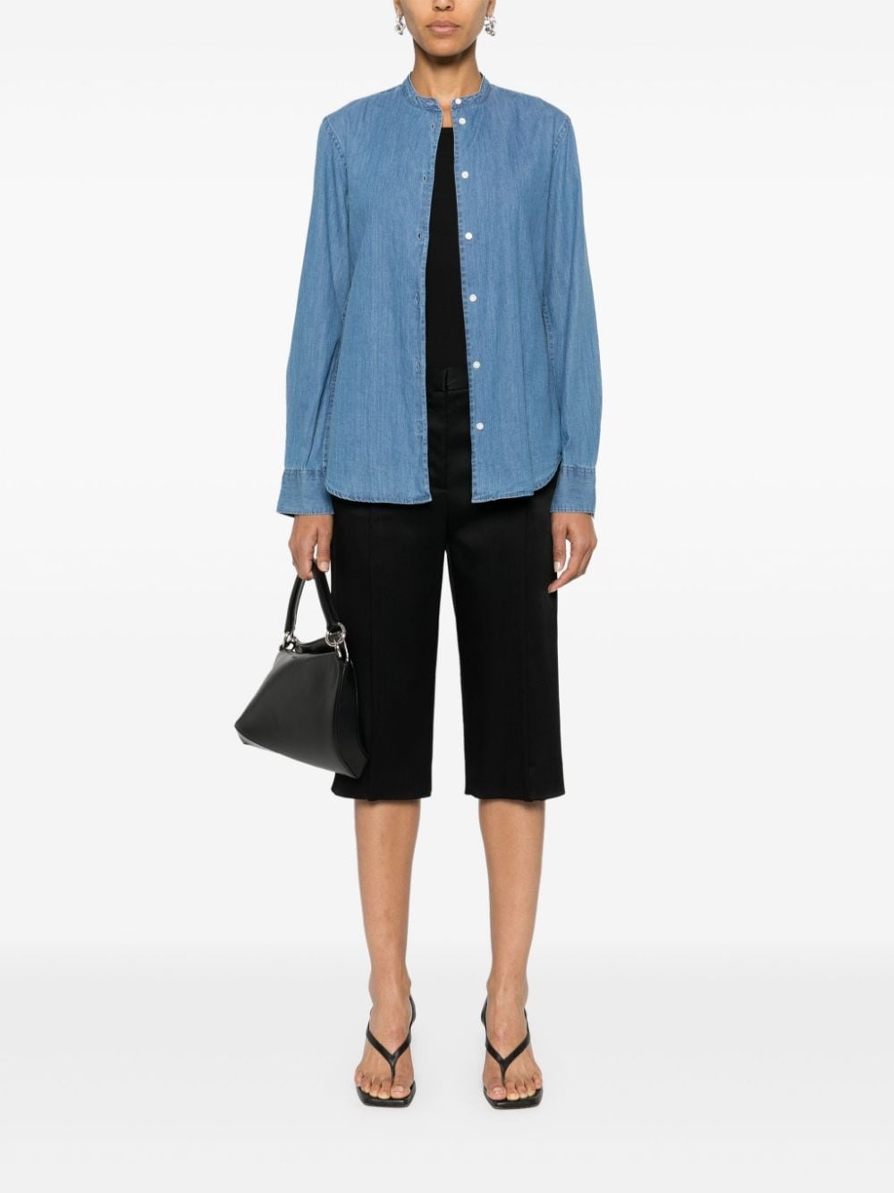denim cotton shirt - 2