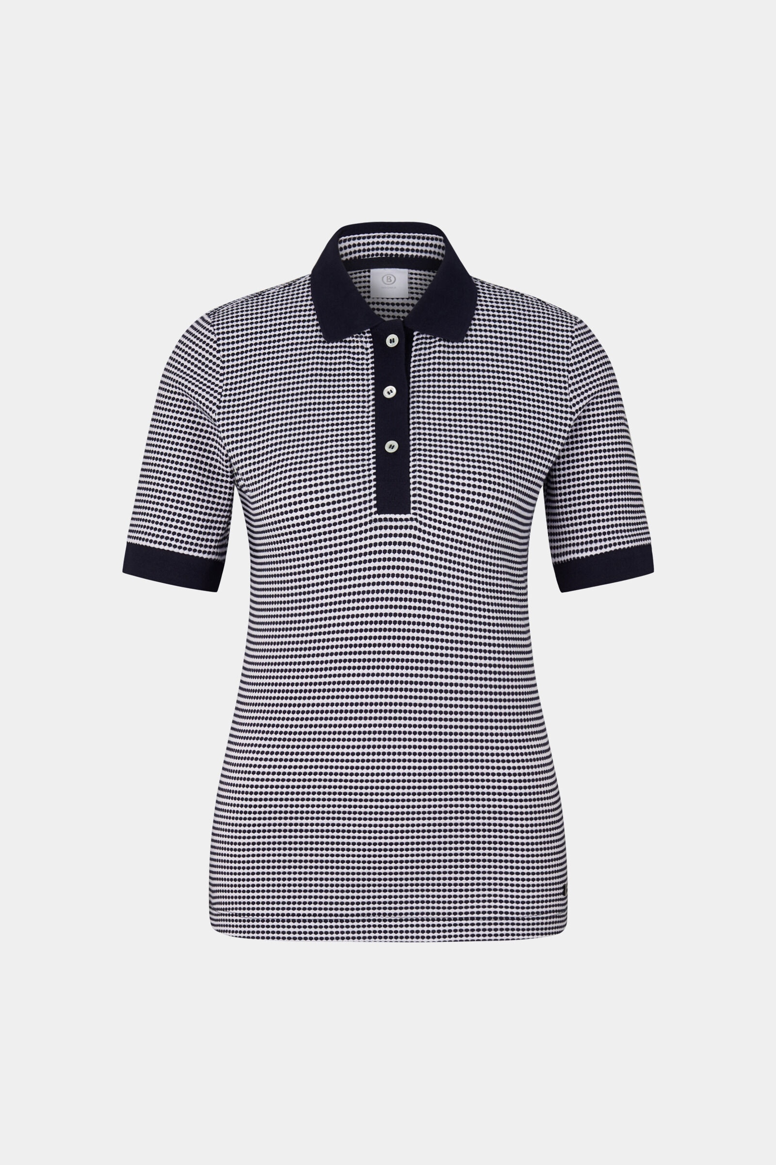 Wendy Polo shirt in Navy blue/Off-white - 1