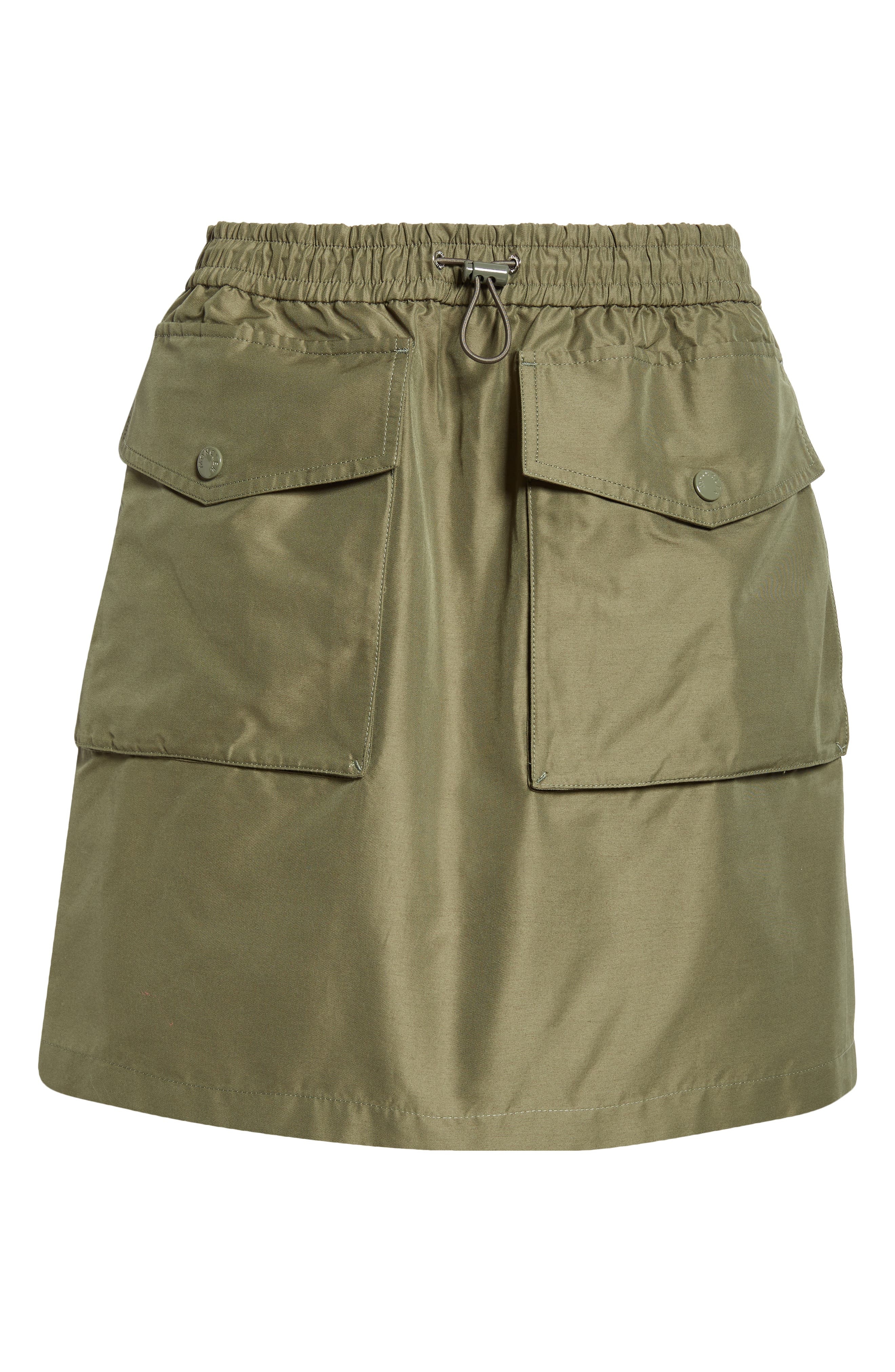 Drawcord Waist Cargo Miniskirt - 6