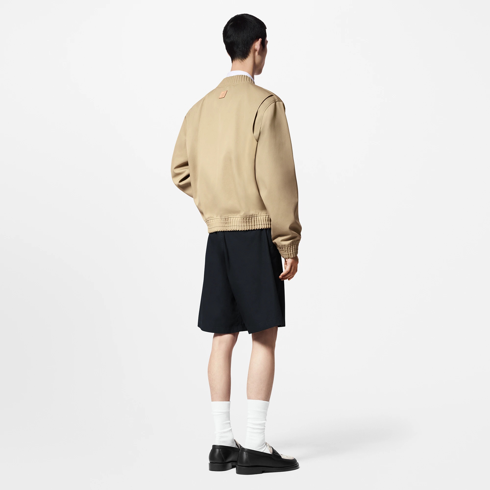 Embroidered Cotton Blend Bomber - 3