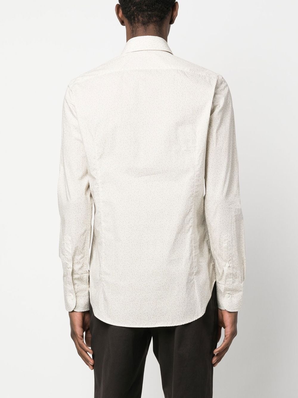 plain button-down shirt - 4