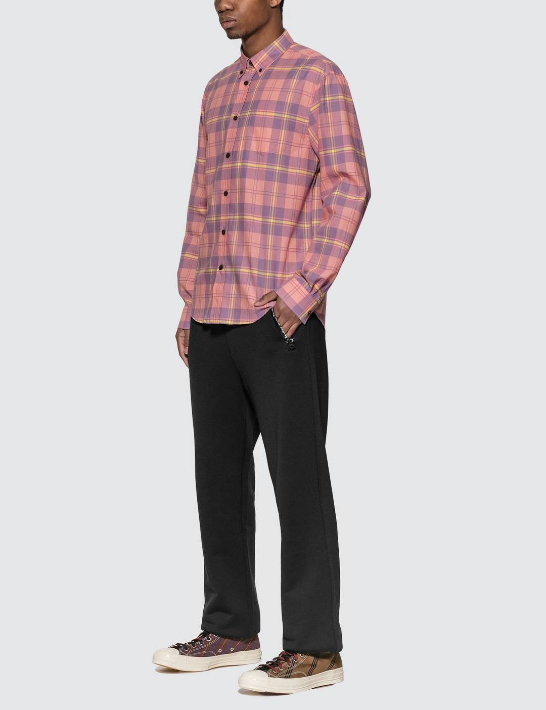 Waffle Check Shirt - 4