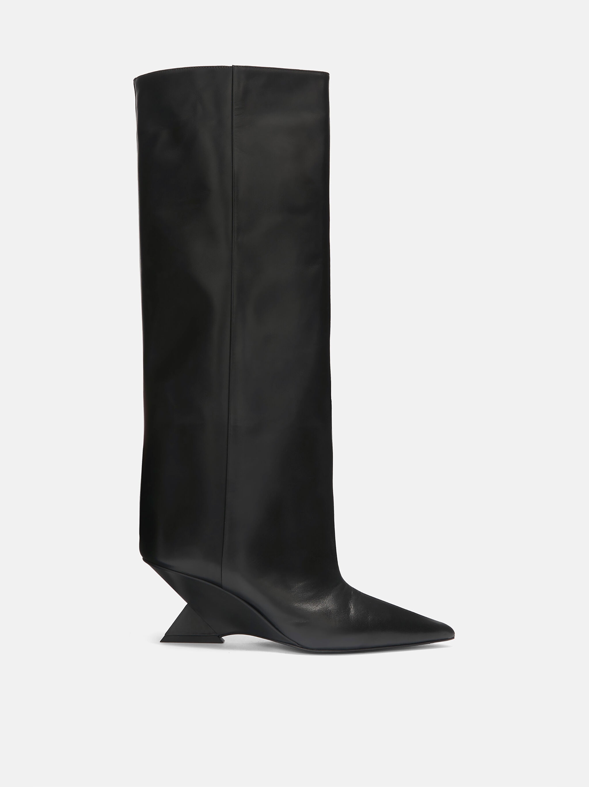 ''CHEOPE'' BLACK TUBE BOOT - 1