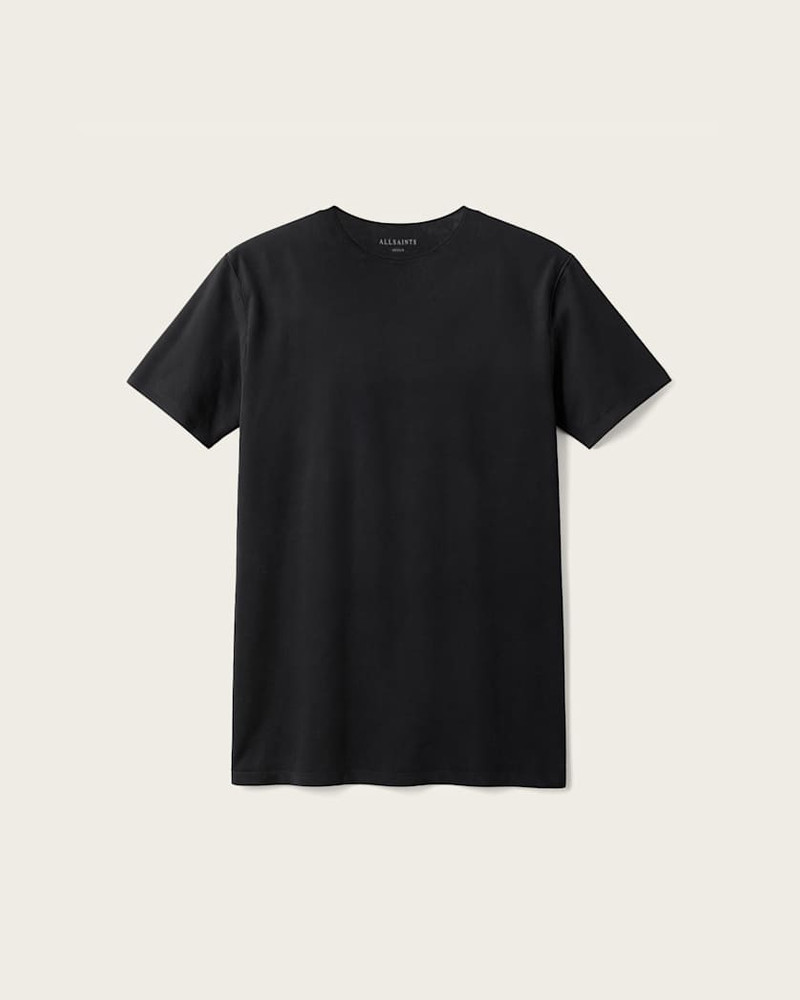 FIGURE CREW NECK RAW EDGE T-SHIRT 1