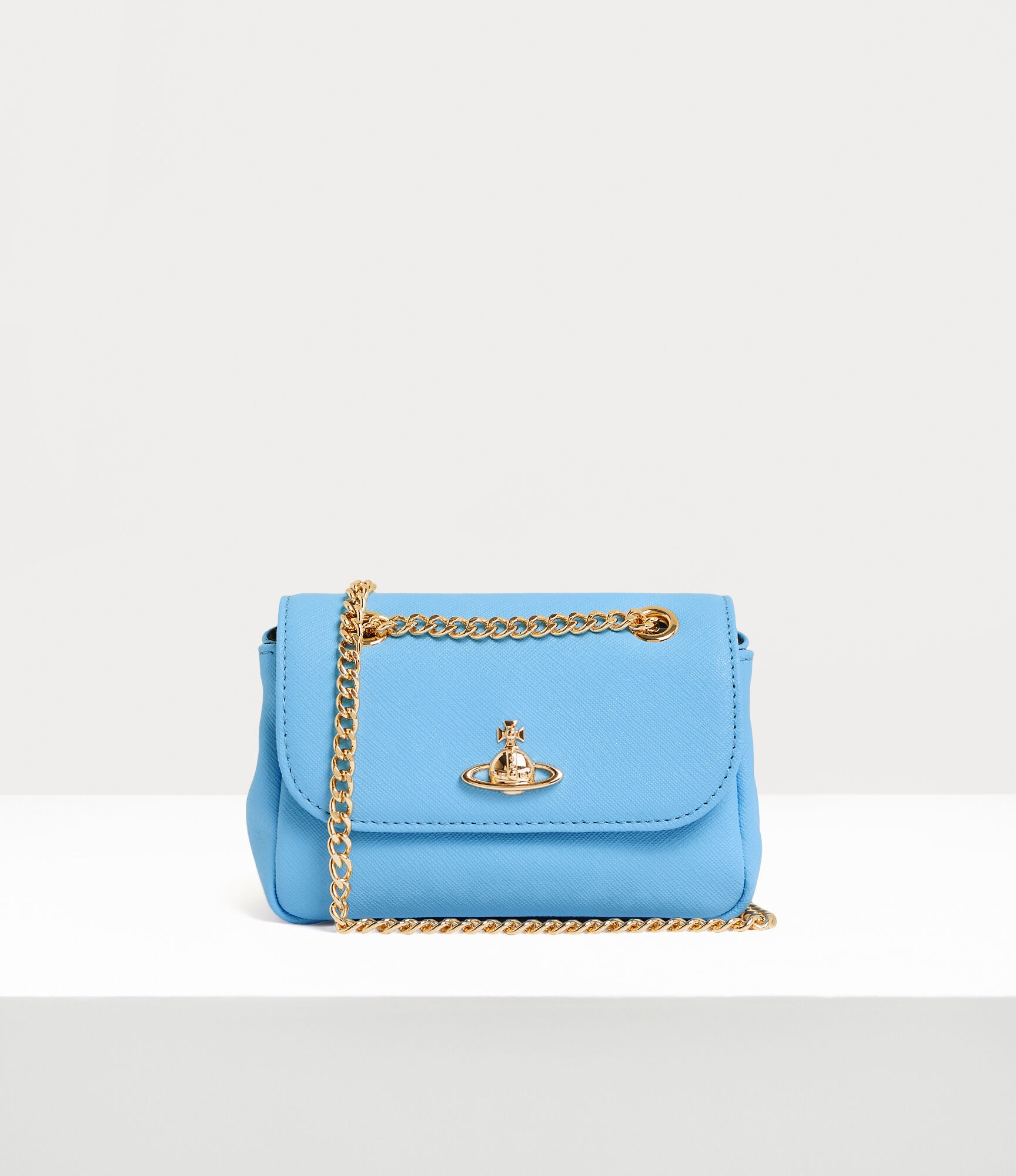 SAFFIANO SMALL PURSE WITH CHAIN - 3