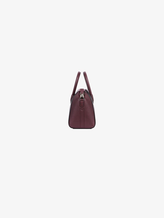 MINI ANTIGONA BAG IN GRAINED LEATHER - 4