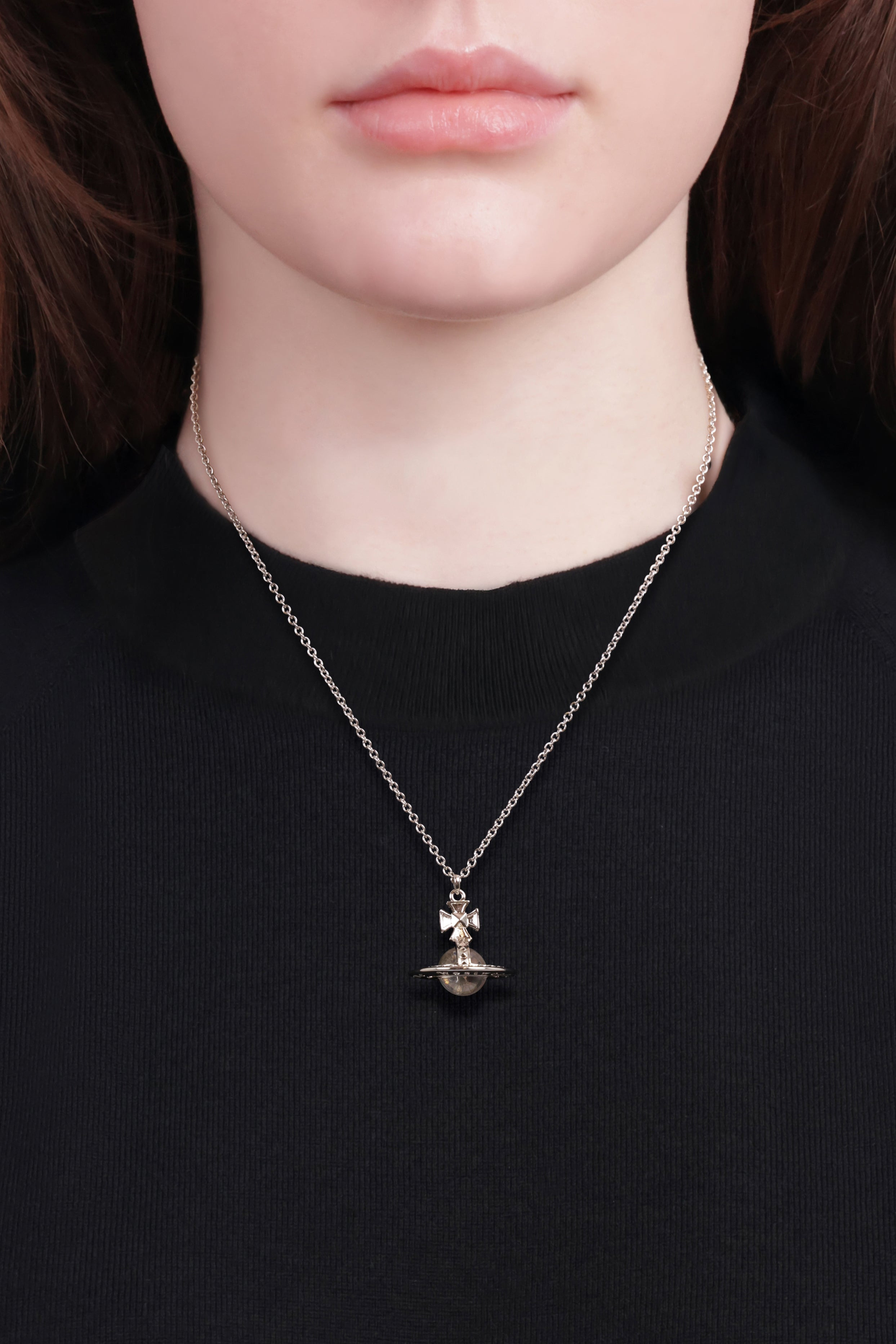 PINA SMALL ORB PENDANT | SILVER - 3