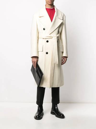 AMI Paris double-breasted coat outlook