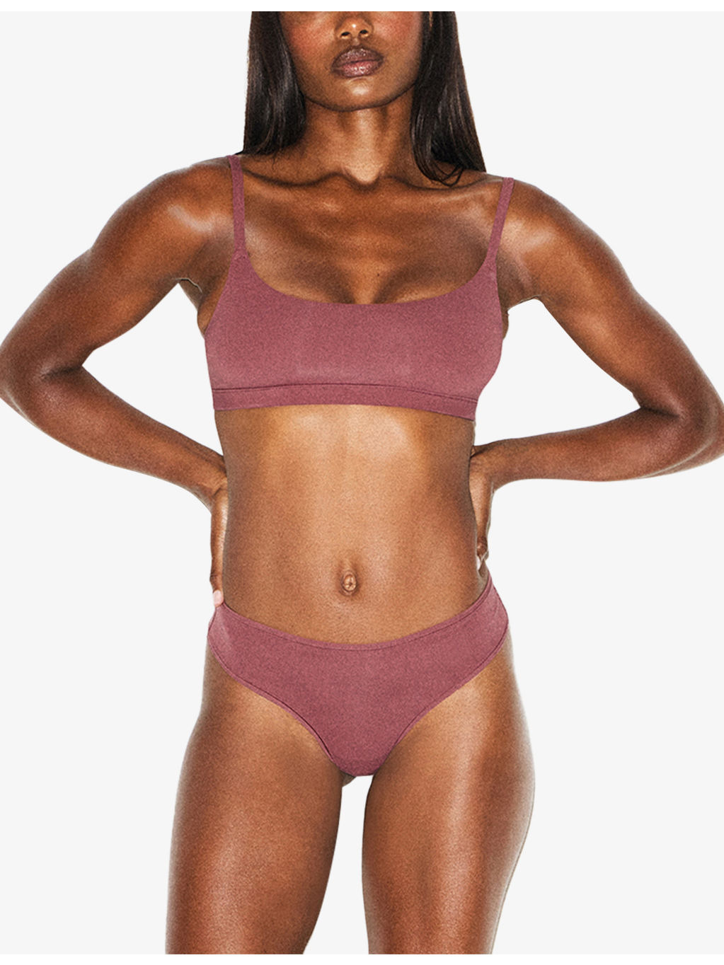 Fits Everybody Low-Rise Stretch-Woven Thong - 2