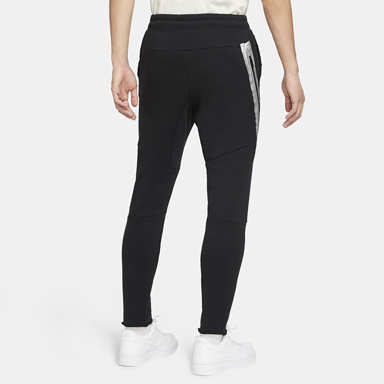 Nike As M Nsw Punk Pant Drawstring Knit Running Sports Long Pants Black CU4270-010 - 5