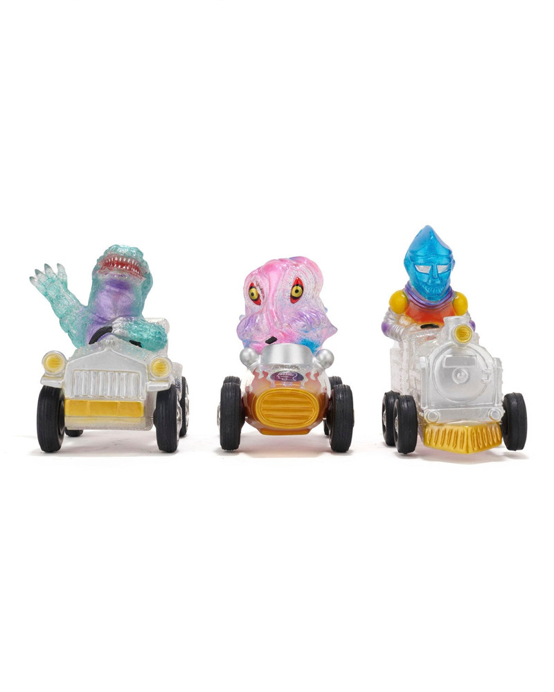 BRAIN DEAD Brain Dead x Godzilla Sarujirushi Wacky Monster Racing Set - Multi outlook