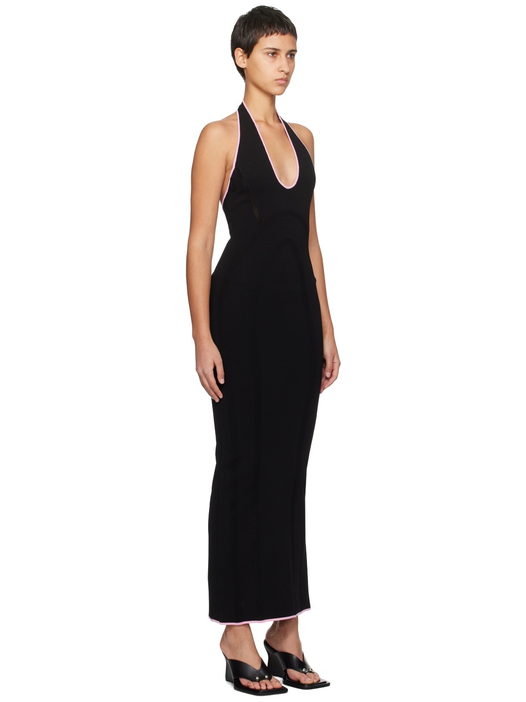 Black India Maxi Dress - 2