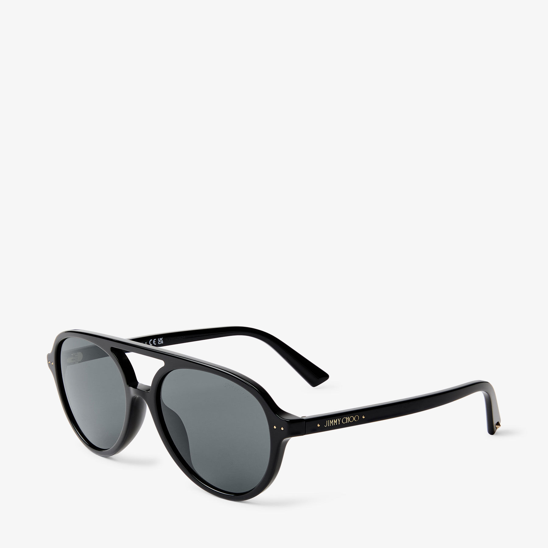 Vira
Black Aviator Sunglasses - 2
