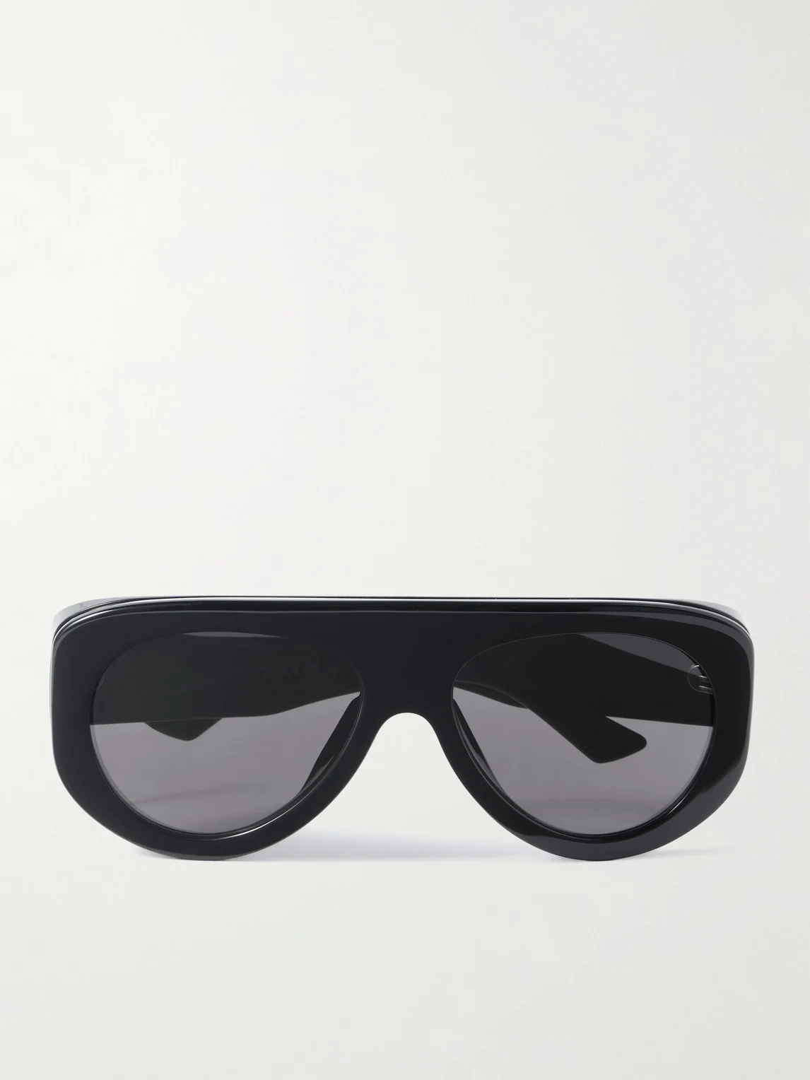 Aviator-Style Acetate Sunglasses - 1
