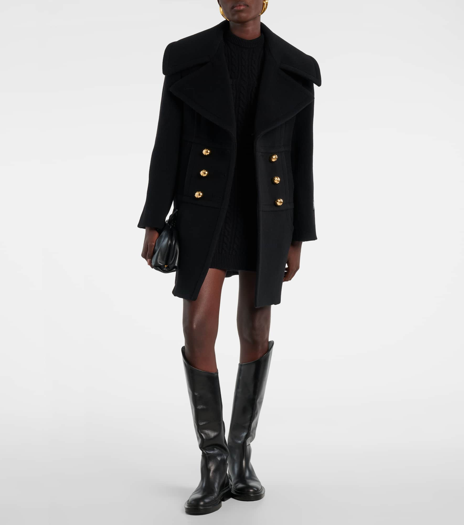 Wool-blend coat - 2