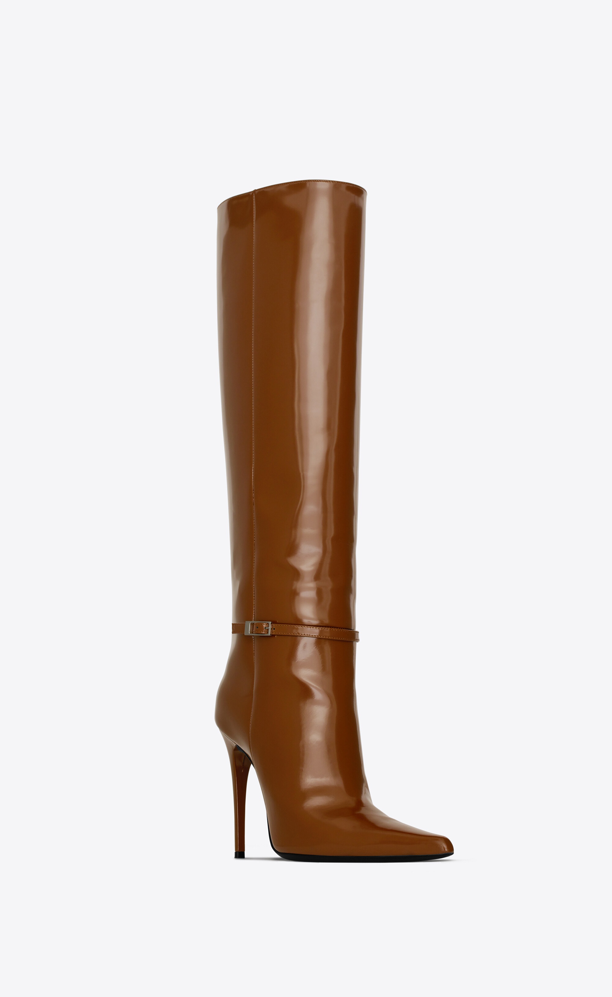 vendome boots in glazed leather - 5