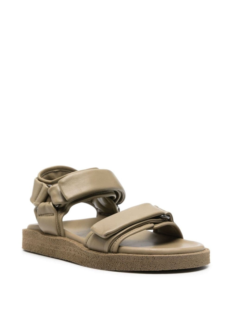 OFFICINE CREATIVE Inner touch-strap leather sandals outlook