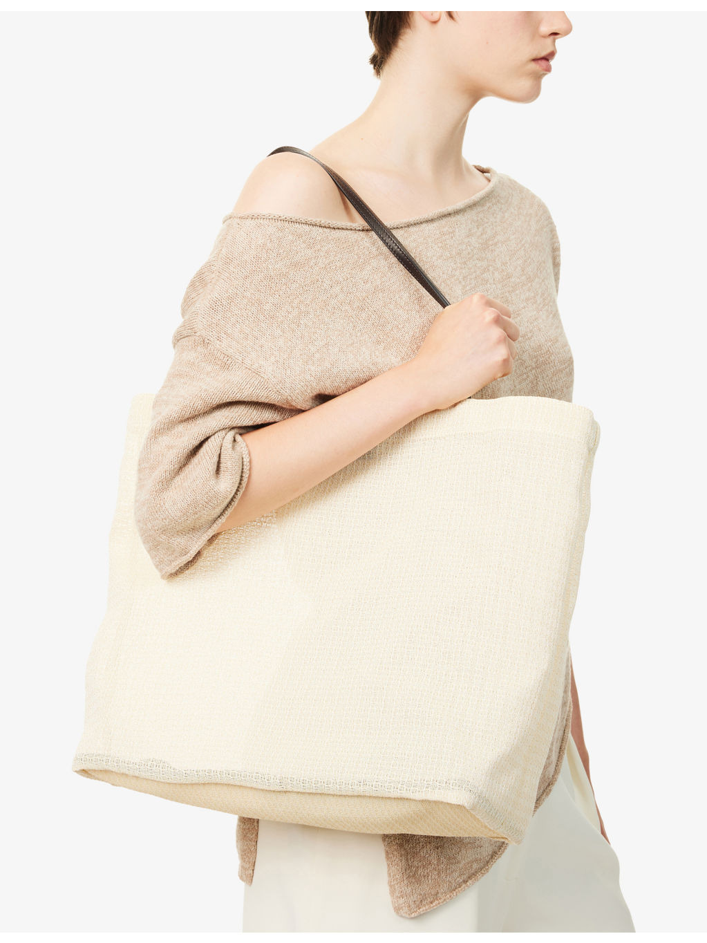 Barn Woven-Mesh Tote Bag - 2
