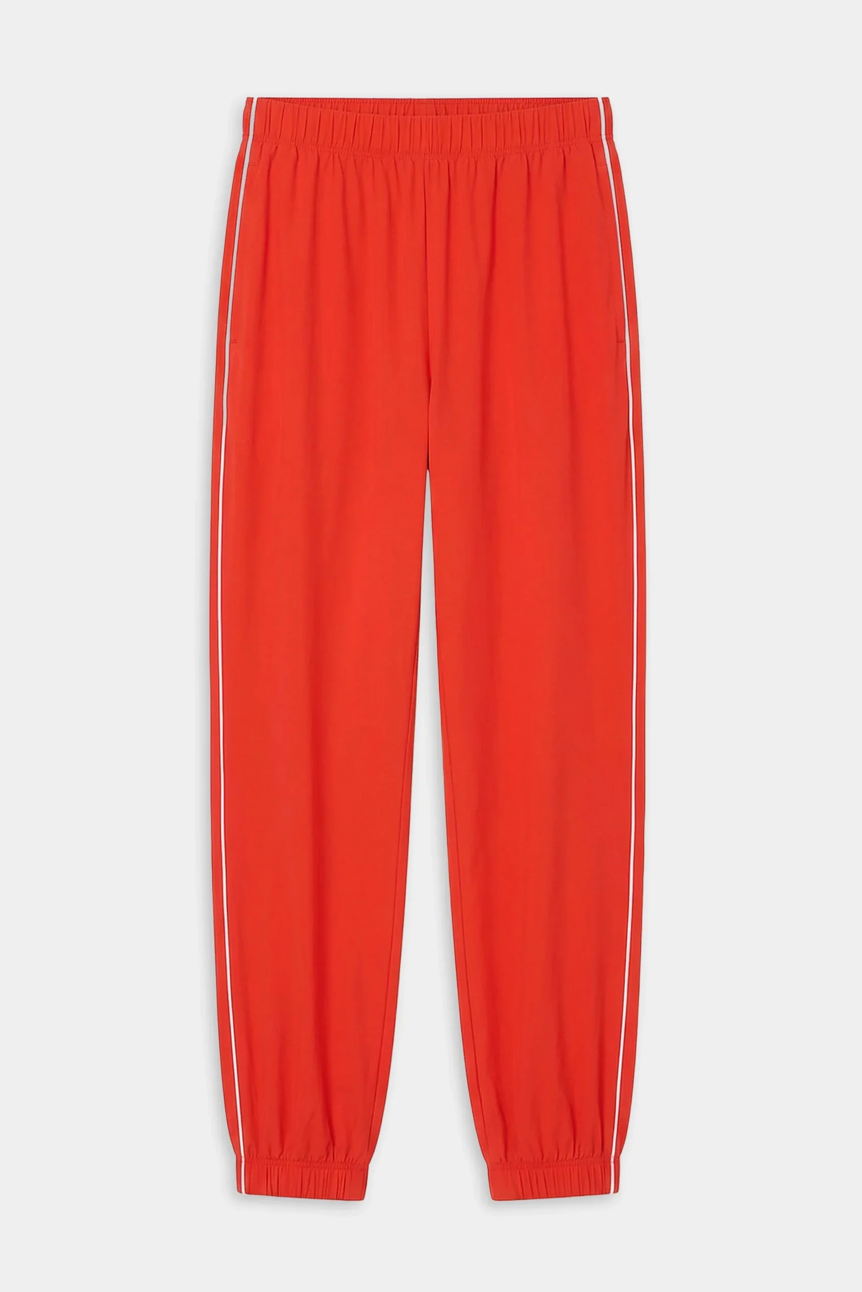Megan Woven Nylon Jogger w/ Piping - 1