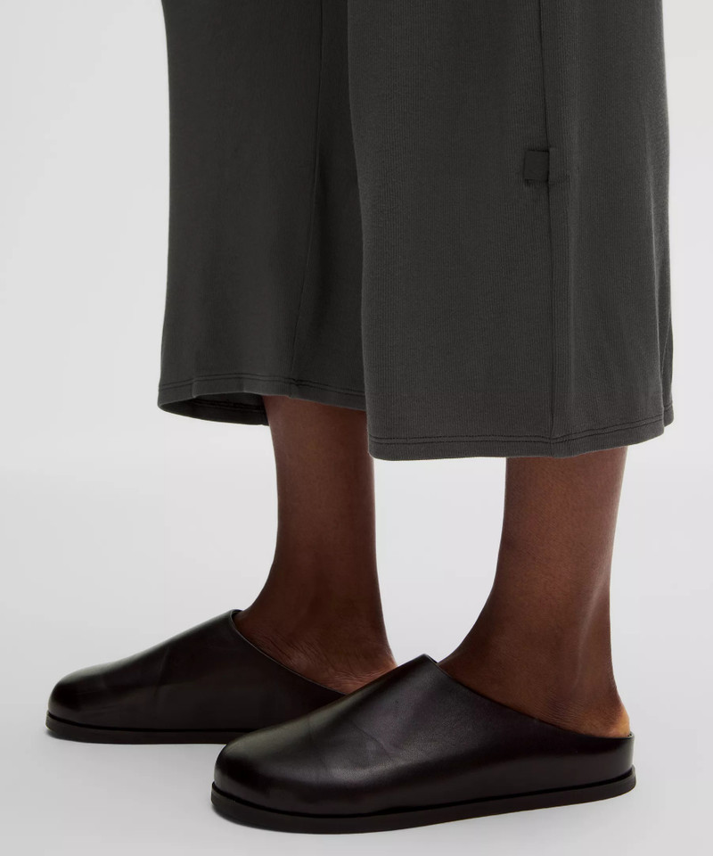 Cropped Wide-Leg Ribbed Jumpsuit 5