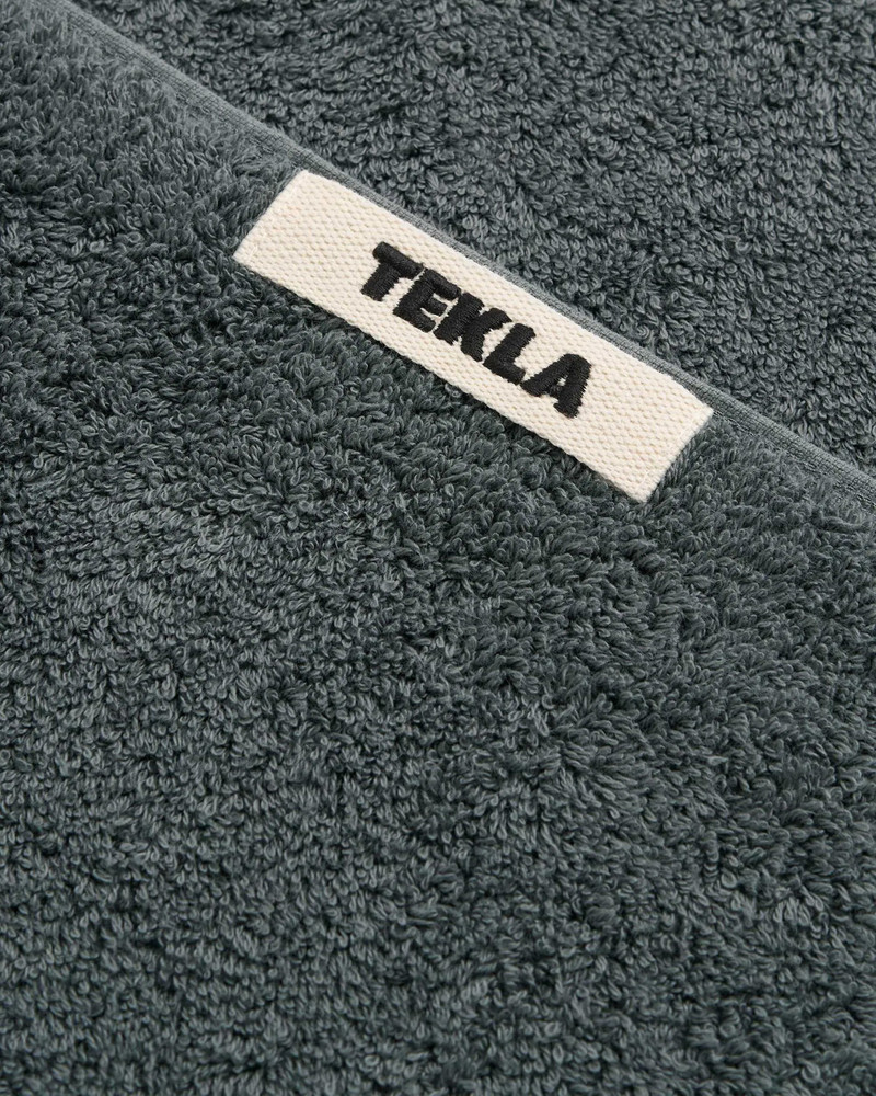 TEKLA Tekla Terry Washcloth Charcoal Grey outlook