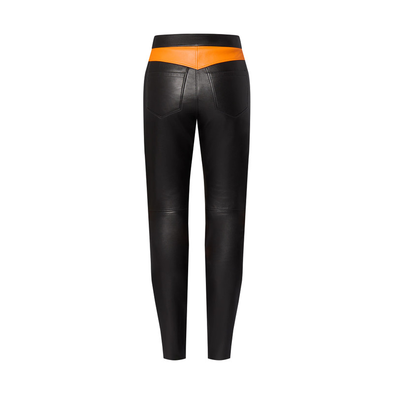 Color-Blocked Biker Pants 3