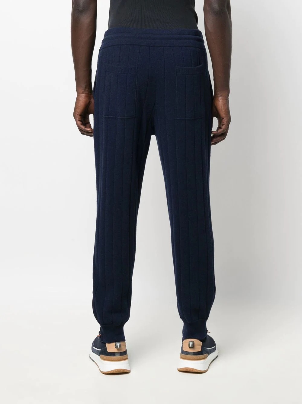 cashmere ribbed joggers - 4