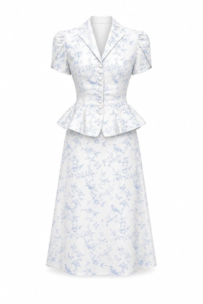 Andi Toile de Jouy Skirt 8