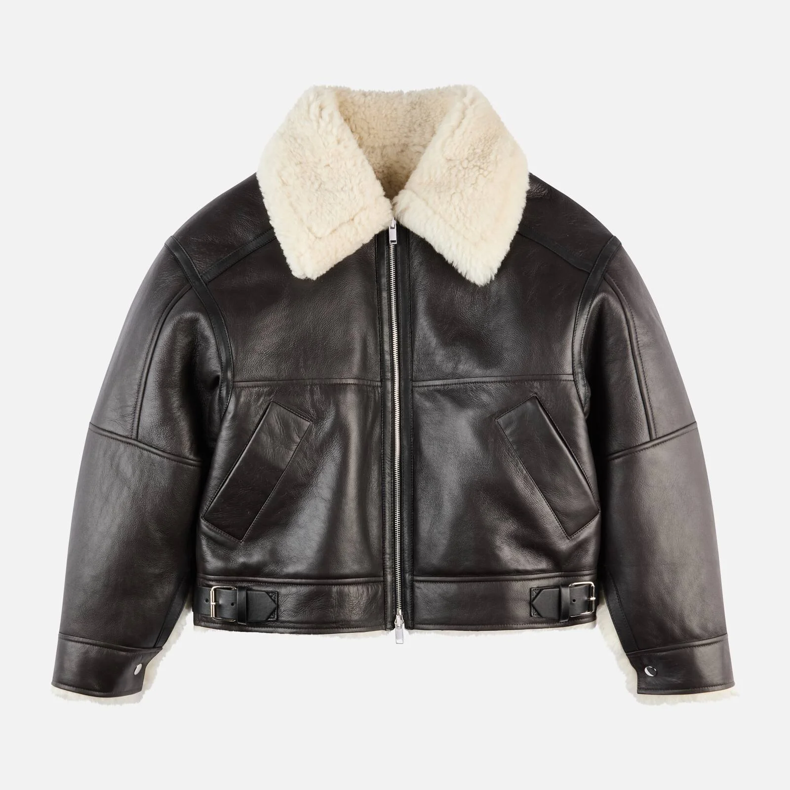 Jacket in reversible shearling - 1