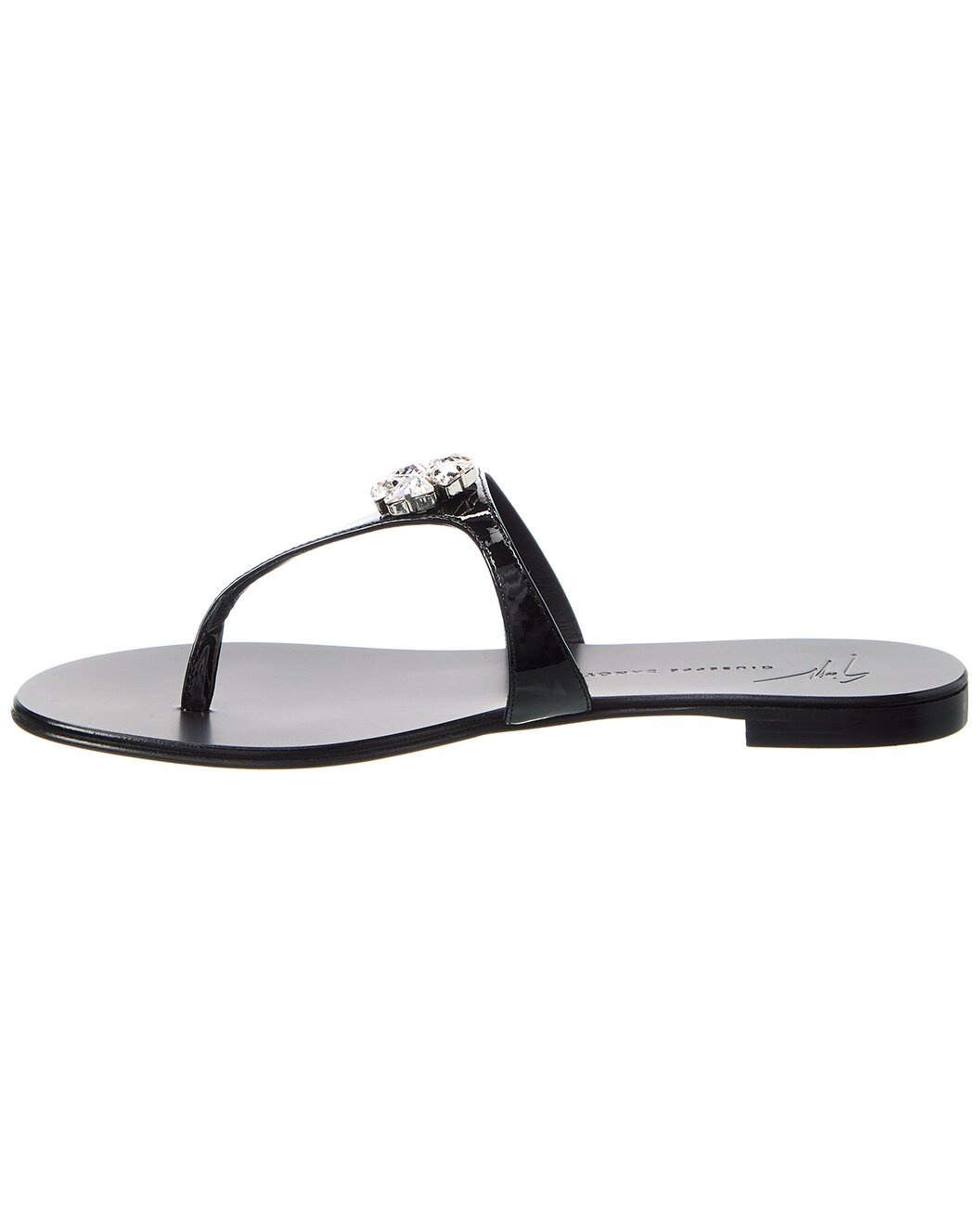 Giuseppe Zanotti Rock Patent Sandal - 2