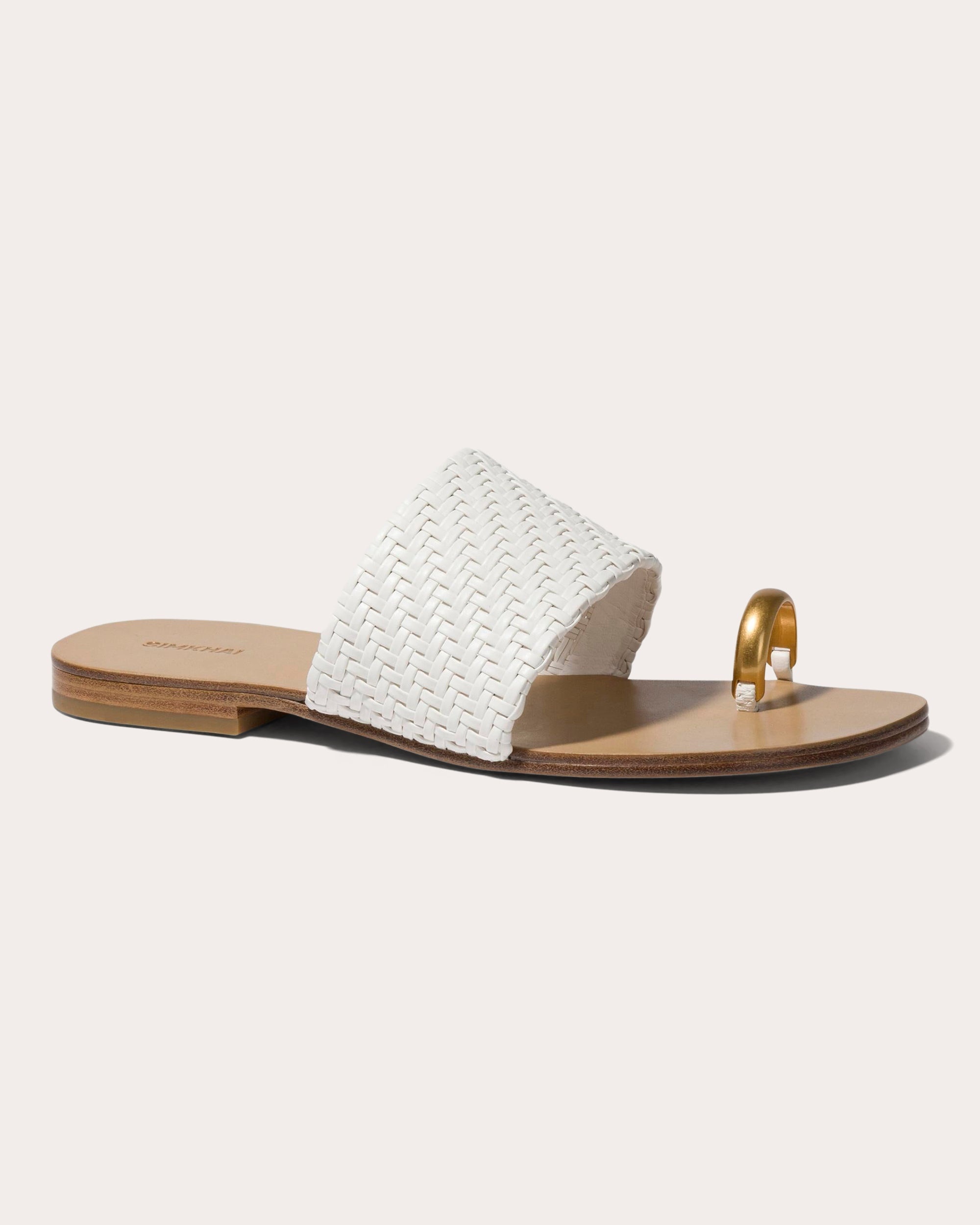 Ariana Woven Faux-Leather Sandal - 2