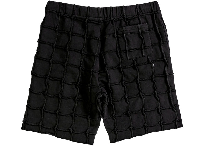 Supreme Supreme Reverse Patchwork Sweatshort Black outlook