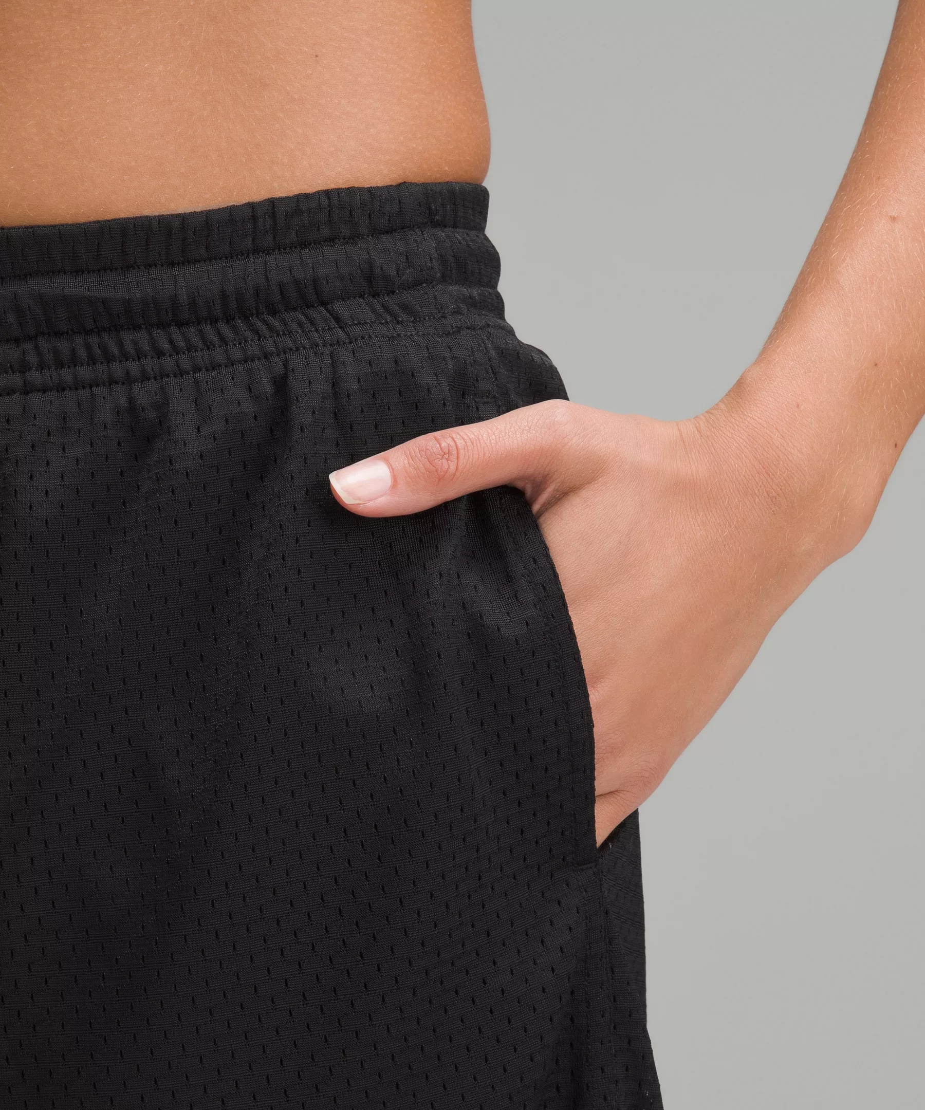 Relaxed-Fit Mesh Training Short 8" - 4