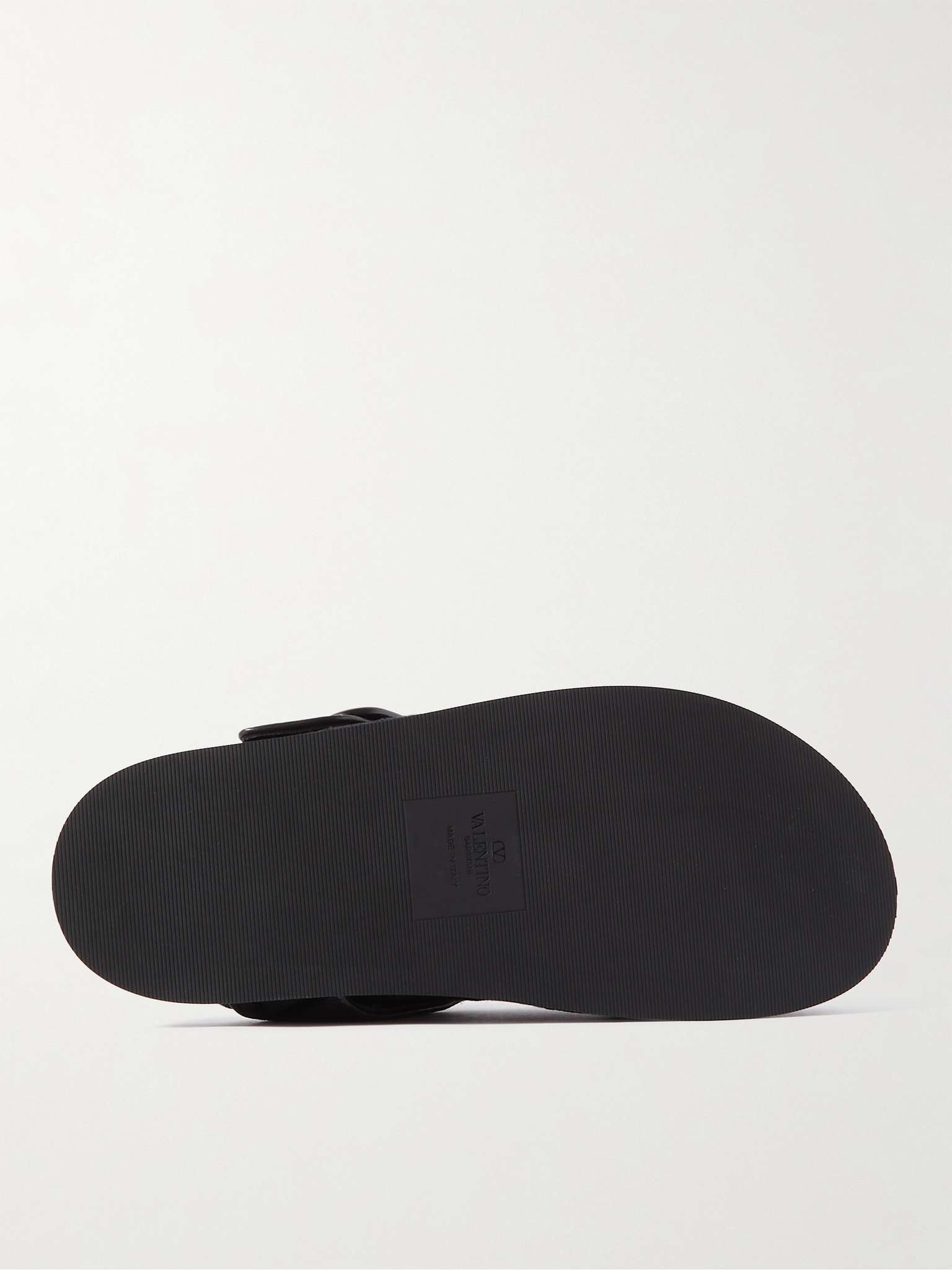 Logo-Jacquard Canvas Clogs - 3