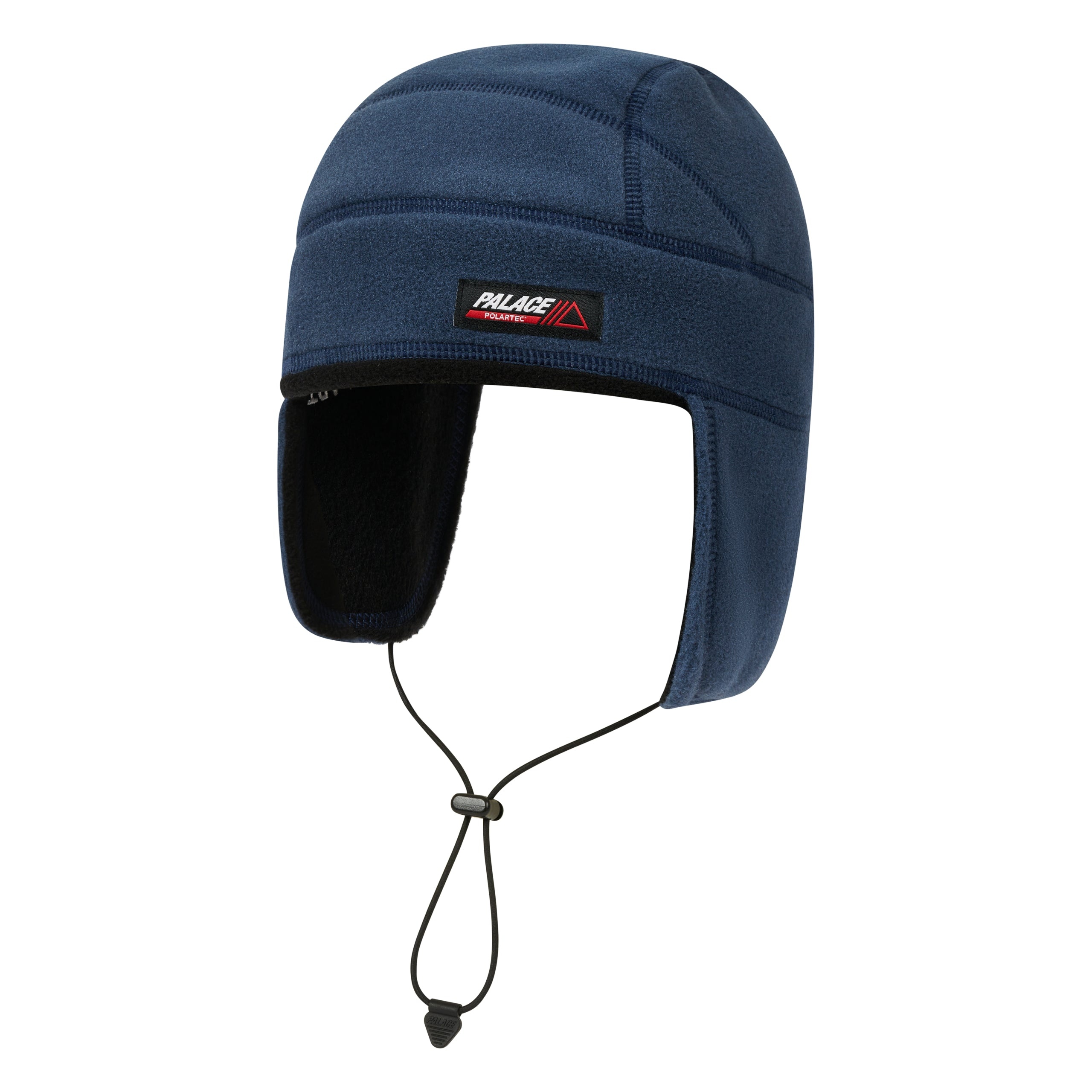 PALACE POLARTEC EARFLAP TECH BEANIE NAVY | REVERSIBLE