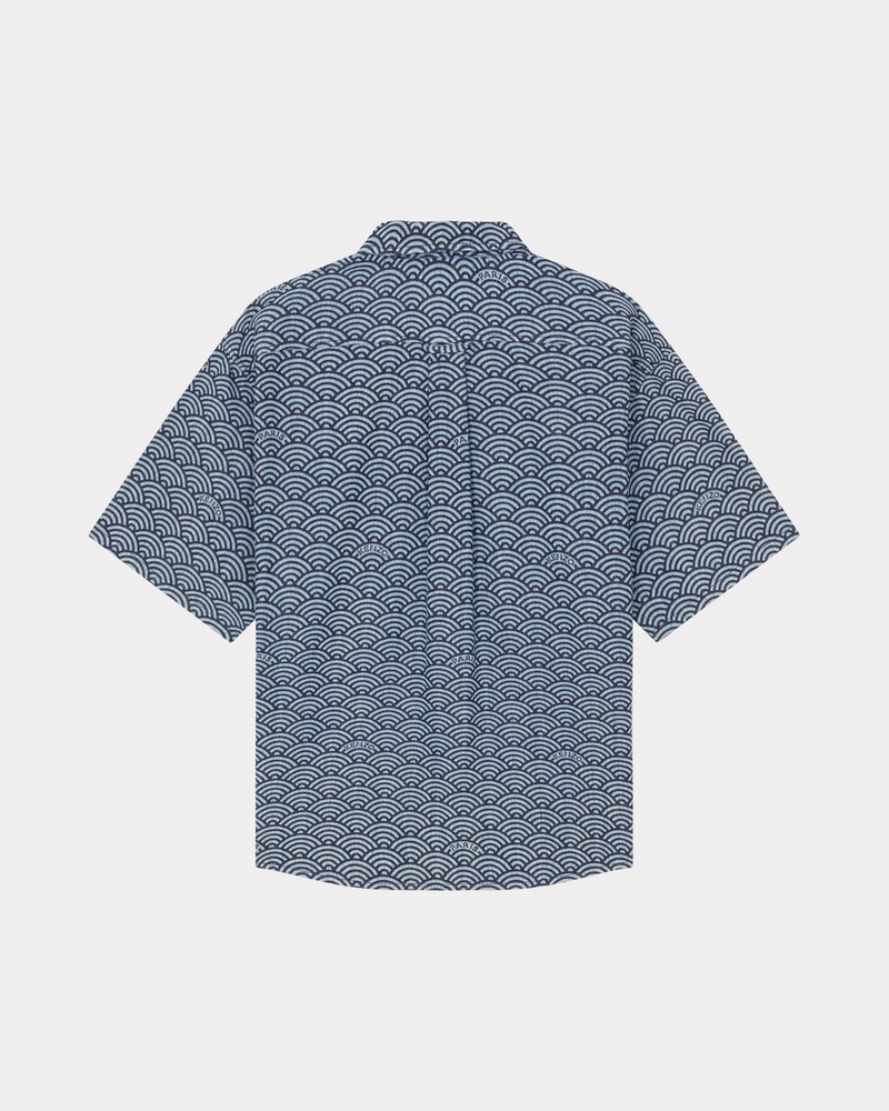 KENZO 'KENZO Seigaiha' denim shirt outlook