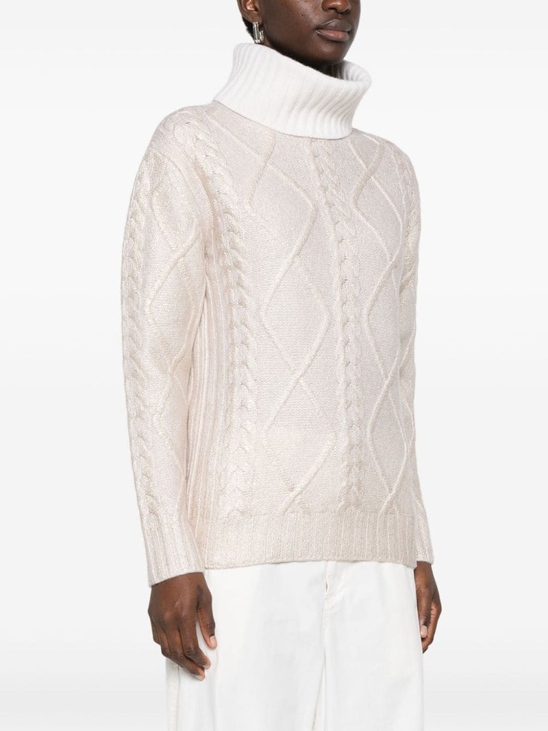 lamé-effect sweater 3