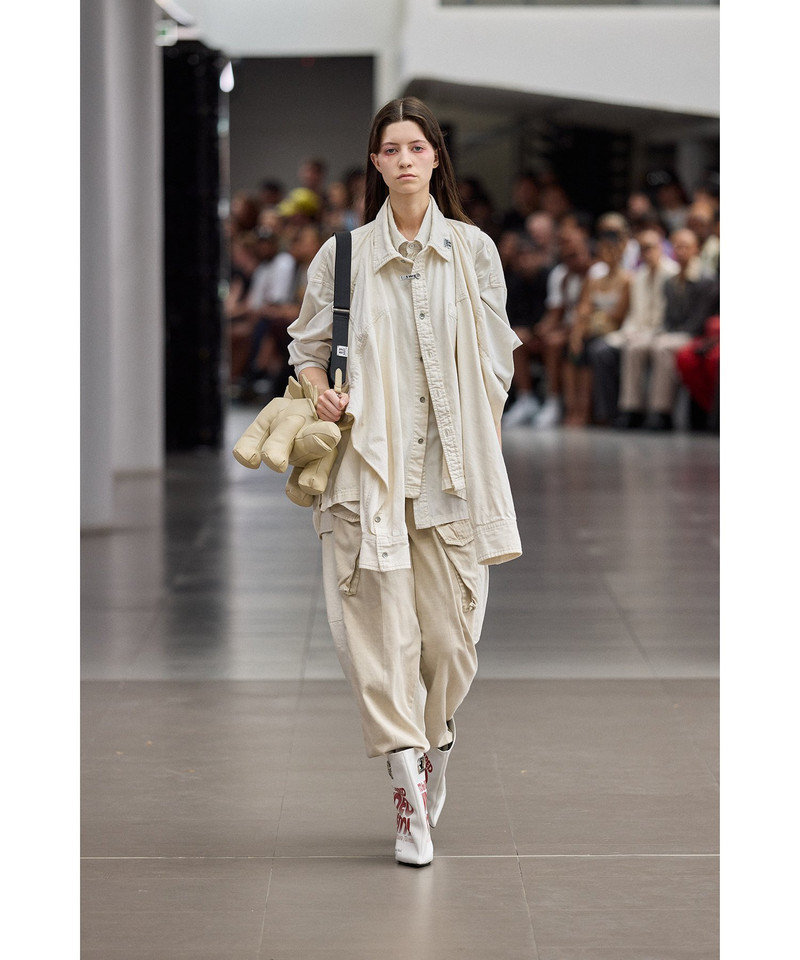 Front Back Combined Cargo Pants 17