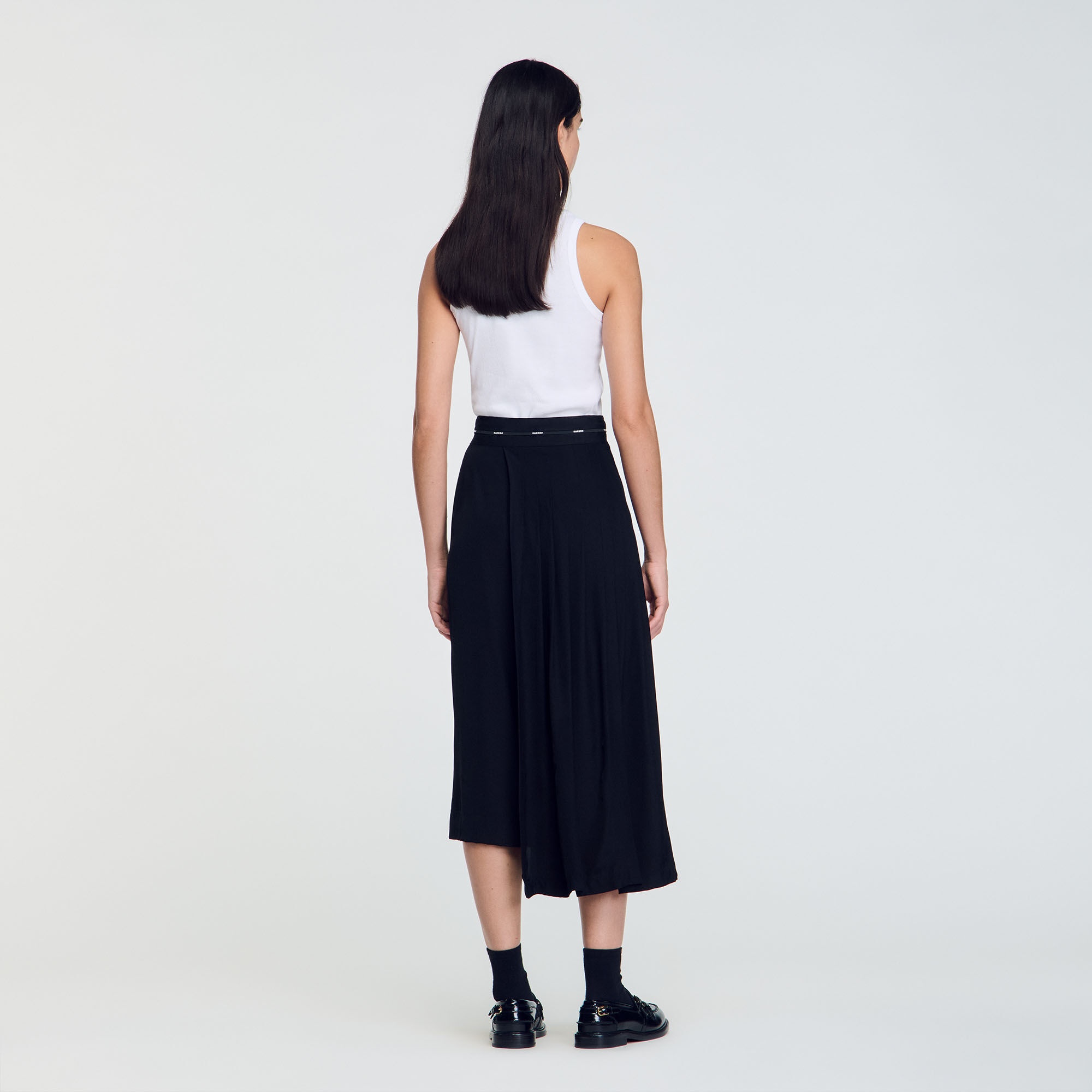 LONG ASYMMETRICAL SKIRT - 6