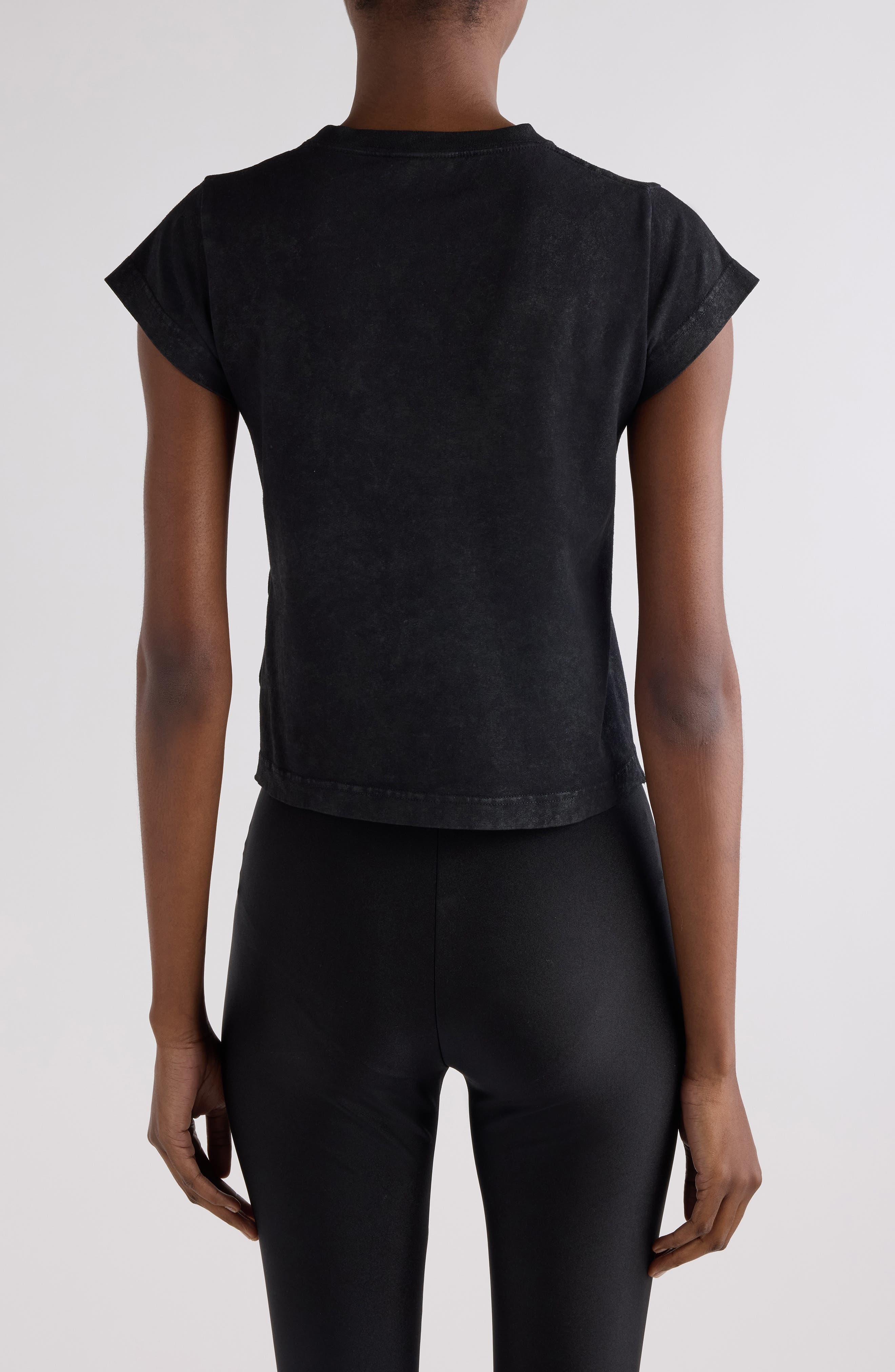 Balenciaga City of Angels Graphic T-Shirt in 1041 Faded Washed Black at Nordstrom - 3