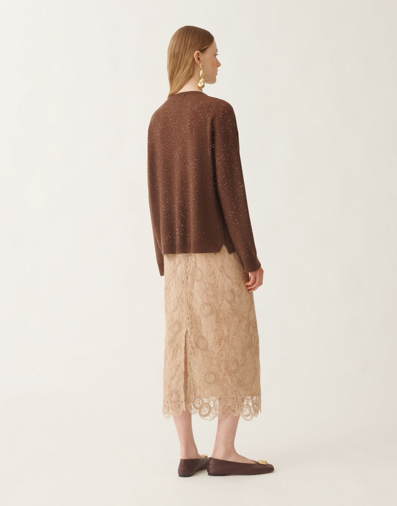 Wool sweater with sequins 4