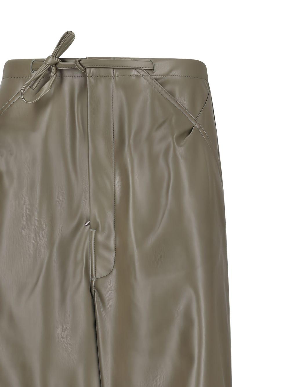 drawstring-fastening trousers - 3