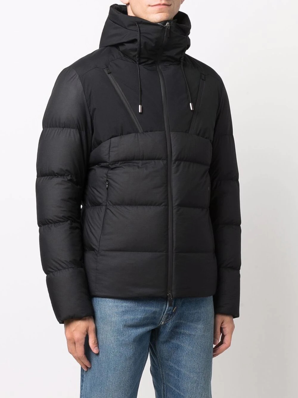 quilted down puffer jacket - 4