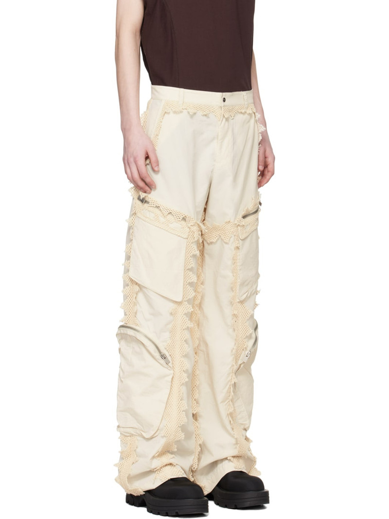 HELIOT EMIL™ Off-White Spherical Cargo Pants outlook