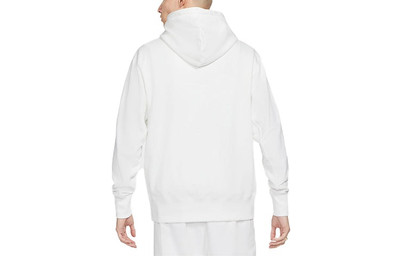 Nike Nike Sportswear French Terry Embroidered Logo hooded Long Sleeves White DA0024-100 outlook
