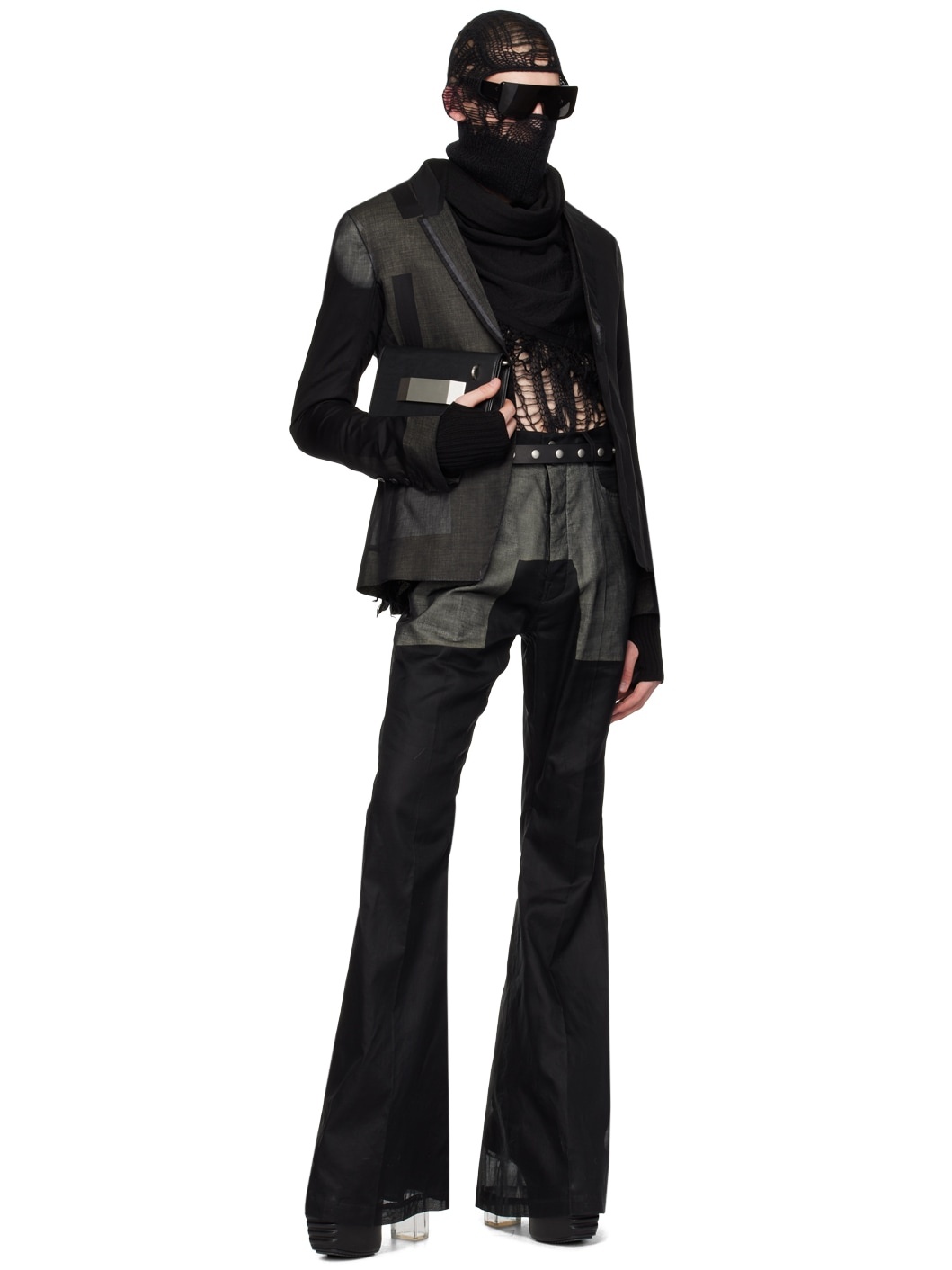 Black Bolan Trousers - 4