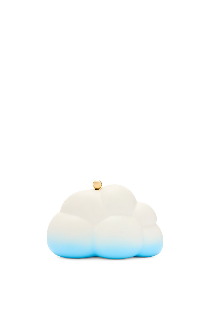 Cloud clutch in nappa lambskin 4
