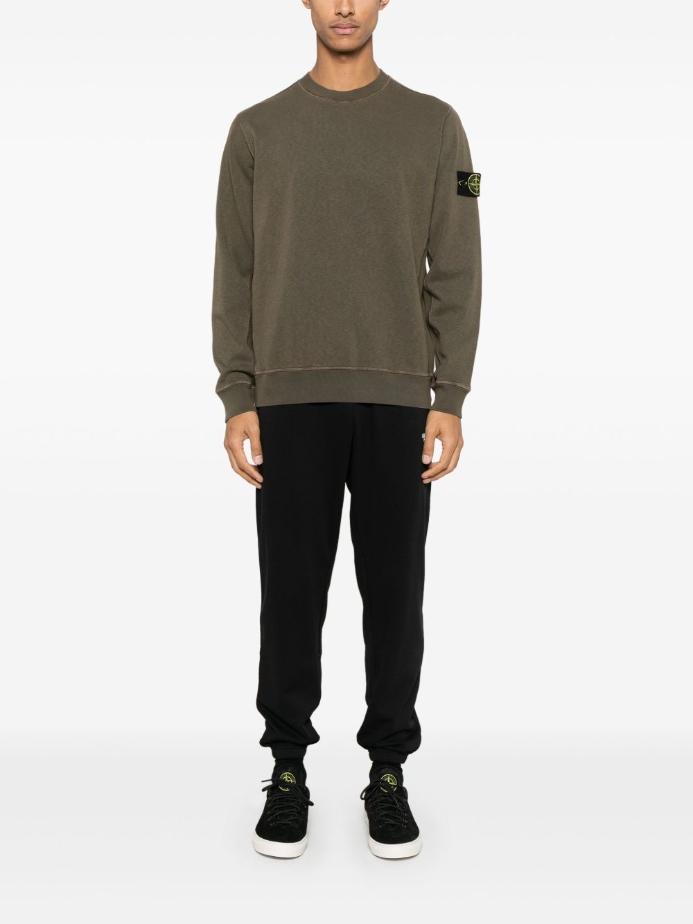 Compass-badge sweatshirt - 2