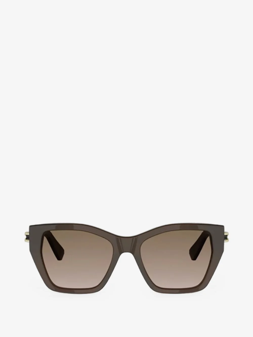 geometric-frame sunglasses - 1